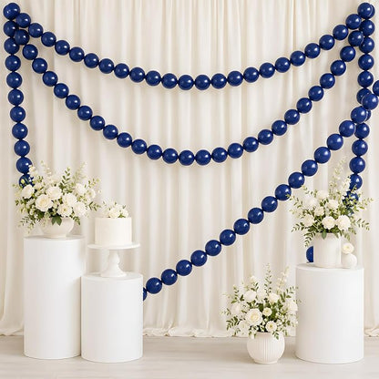 Navy Blue Linking Balloons - Image 6