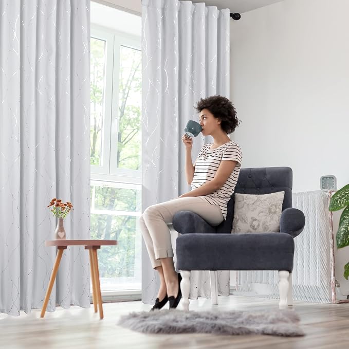 Deconovo Blackout Back Tab Curtains - Image 8