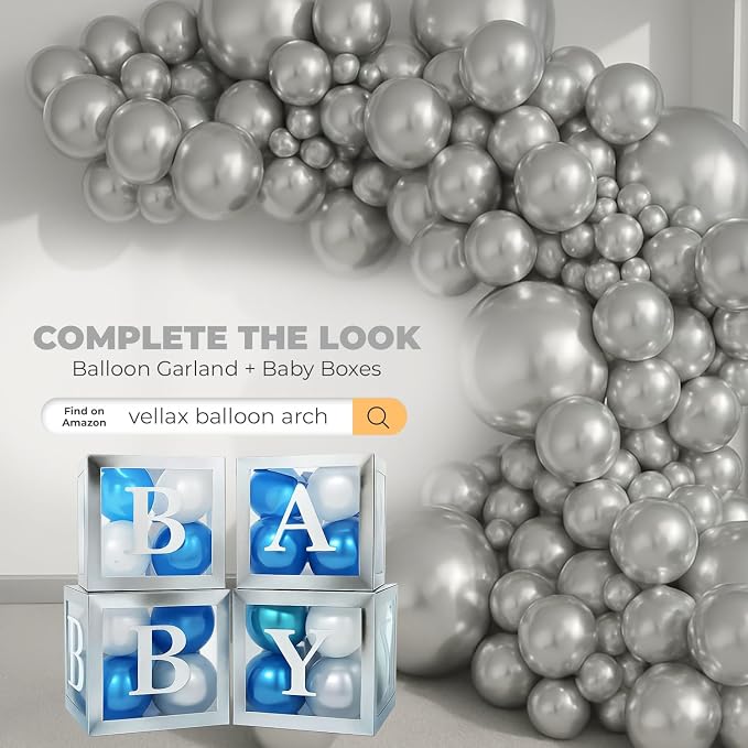 44-Piece Baby Shower Decorations - Image 5