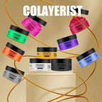 Blonde Hair Color Wax, Temporary Washable Hair Color Dye for Kids, Temporary Dye Wax Natural Hairstyle Cream Hair Pomades for Women & Men Party Cosplay Halloween
