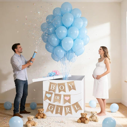 28in Giant Gender Reveal Gift Box by ZOIIWA