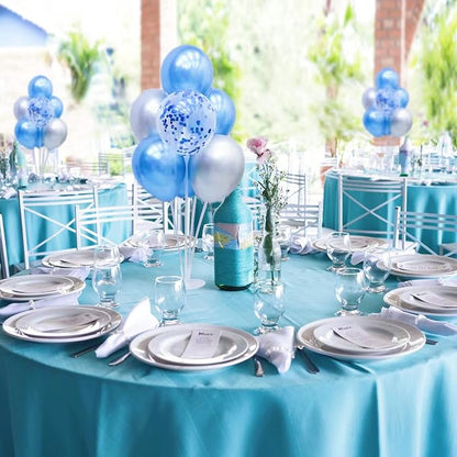 4 Sets of Table Balloon Stand Kit, 1 Roll of Glue and 5 Flower Clips - Image 8