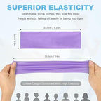 8 Pcs Headbands for Women's Hair, Fashion Hair Bands for Women Soft Elastic Ladies Headband Yoga Gym Hair Accessories