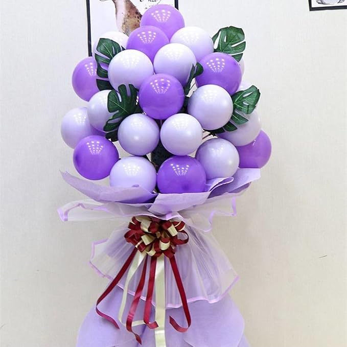 5 inch Purple Party Balloons - Image 3