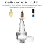 2 PCS Minoxidil Applicator, Quick Efficient Apply No Messy Hair Serum Applicator Small Minoxidil Applicator Tool, Hair Applicator Bottle Minoxidil Brush Scalp Applicator Comb Dedicated to Minoxidil