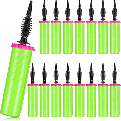 16 Pcs Handheld Balloon Air Pump Inflator Air Pump by Honoson