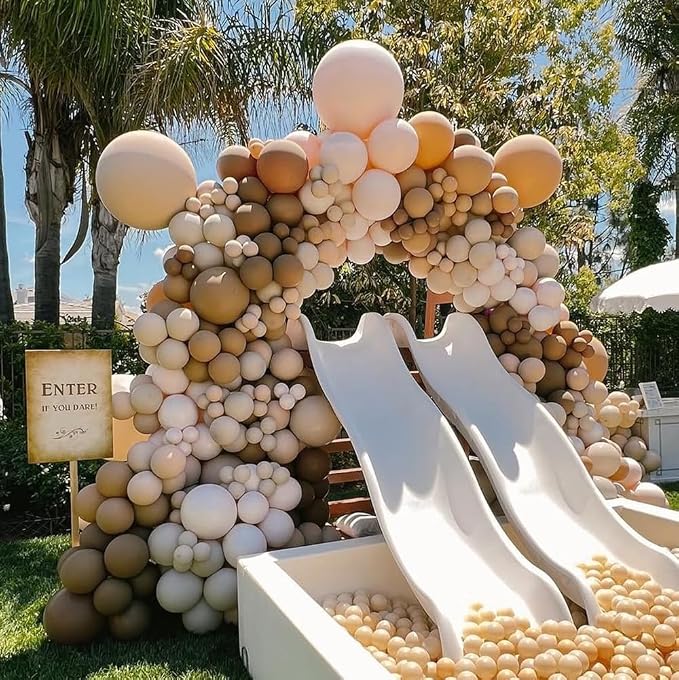 Brown Balloons Arch Kit - Image 8