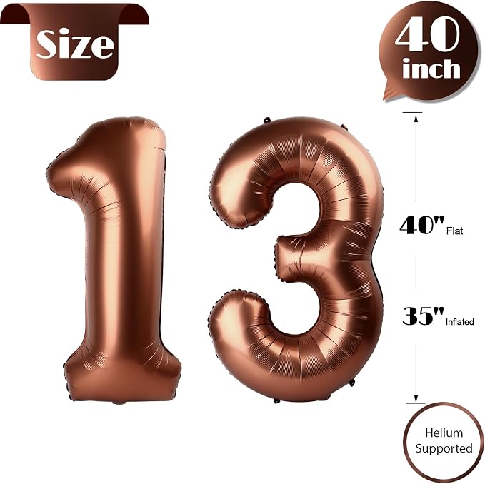Brown 13 Balloon - Image 5