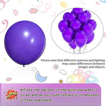 Purple Balloon Arch Kit 111Pcs 18 12 5 Inch Latex Party Balloons Garland - Image 3