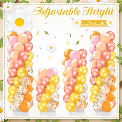 Kasyat 2 Set Groovy Daisy Balloon Column Stand Kit - Image 5