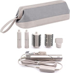 BUBM Travel Case for Dyson Airwrap Styler/Shark Flexstyle,Portable Carrying Case for Dyson Supersonic Hair Dryer,Waterproof Anti-Scratch Dustproof Protection Organizer Travel Storage Bag (Light Gray)
