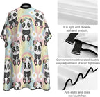Professional Anti Static Hair Cutting Cape with Elastic Buckle, Waterproof Salon Cape for Coloring/Perming/Styling