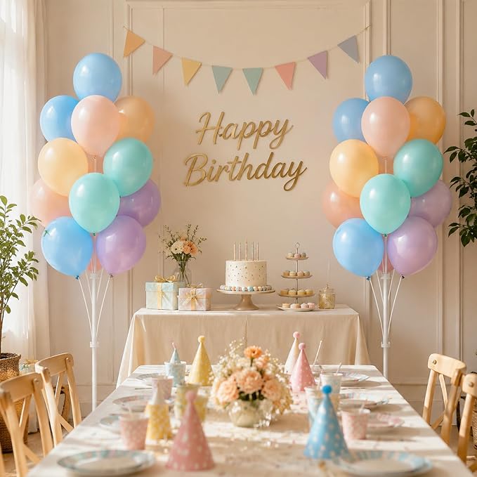 Balloon Column Stand Kit with Balloons, Base and Pole, Balloon Column Kit - Image 6