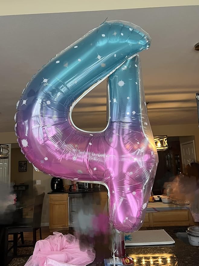 Number Balloons 0 Balloon 40 inch - Image 2
