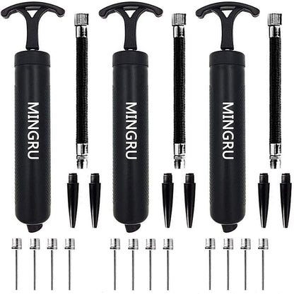 Ball Pump for Basketball, Volleyball, Water Polo Ball & Other Inflatables Air by MINGRU