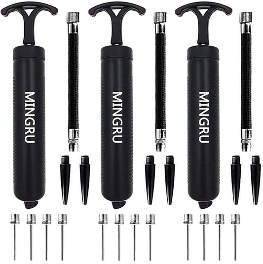 Ball Pump for Basketball, Volleyball, Water Polo Ball & Other Inflatables Air by MINGRU