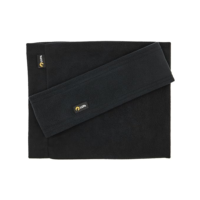 Lupa Unisex Triple-Layer Micro Fleece Headband & Ear Warmer - Black