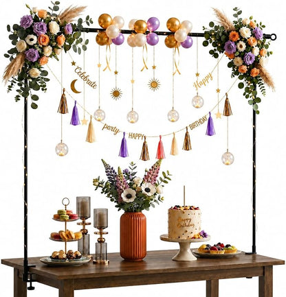 Adjustable Metal Table Arch Stand by Nirxxiy