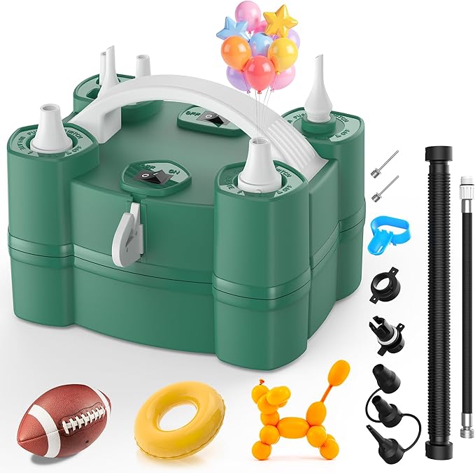 LooLaa Balloon Pump 4-in-1 Electric Balloon Inflator by LooLaa