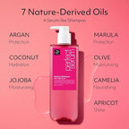 Mise En Scene Hair Perfume Shampoo - Perfect Styling Serum Shampoo - with Peony and Rose Scent, Styling Memory & Heat Protection, Enriched with Argan Oil, Daily Nourishing, 22.99 Fl. Oz.