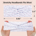 TERSE Headbands for Women Non Slip: Twist Head Bands for Women's Hair Trendy Fashion Hair Bands