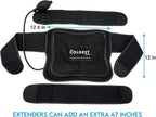 The Coldest Hip Ice Pack - Stiff Back & Hip Compression Wrap w/Coldest Webbing Technology for Faster Recovery - Reusable Ice Packs for Injuries, Inflammation, Swelling, Surgery Arthritis & More