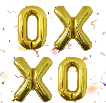 Letter Balloons Gold Party Balloon - Image 6
