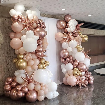 Rose Gold Balloons Arch Kit - Image 4