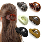 6 Pcs Flat Hair Clips for Women – Nonslip Duckbill Hair Clips, Strong Hold Styling Clips, Sectioning Duckbill Barrettes for Salon & Everyday Use (B)