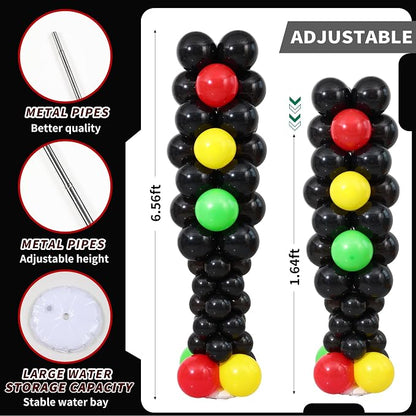 Traffic Light Balloon Column Stand Kit 2 Sets - Image 4