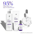 Dove Derma Scalp Shampoo 1 ct Density Boost for 4x More Visible Fullness, with Glycerin, 16 oz