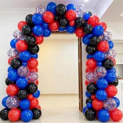 Red and Blue Balloons for Birthday Baby Shower Decorations | 12-inch red - Image 6