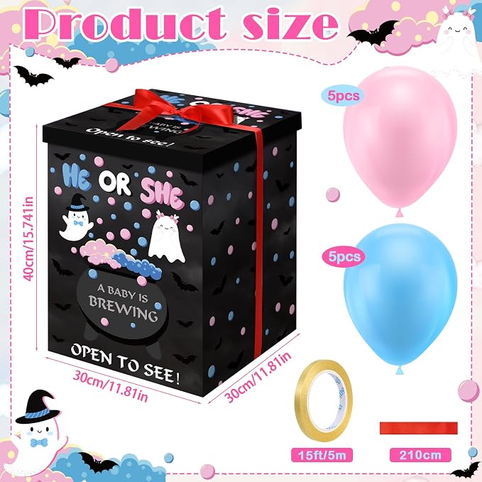 Hungdao Gender Reveal Balloon Box - Image 2