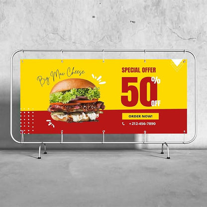 Personalized Vinyl Banner 10' x 3' – Custom Full Color 13oz Sign - Image 6