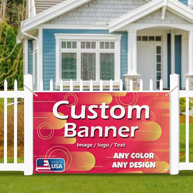 Custom Banner Personalized Backdrop Sign - Image 2