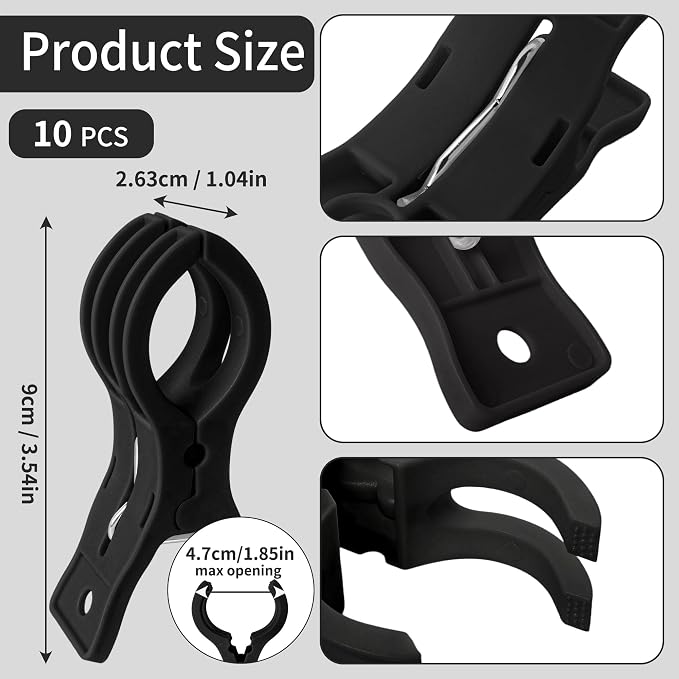PUGPIU 10 Pack Balloon Arch Clips - Image 3