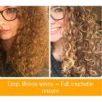 Bounce Better Wave Activator Leave in Conditioner Spray for Curly and Wavy Hair, Anti-Frizz Formula For Split Ends & Breakage