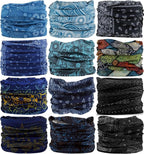 Headband Neck Gaiter Head Wrap Headwear Face Mask Magic Scarf Bandana for Men and Women