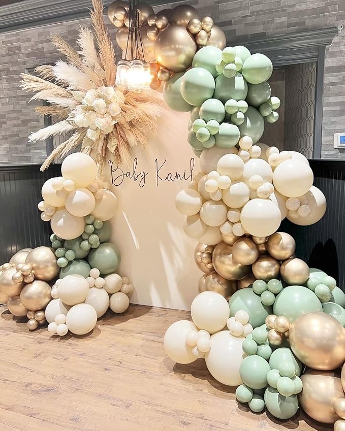 Sage Green Balloon Arch Kit - Image 6