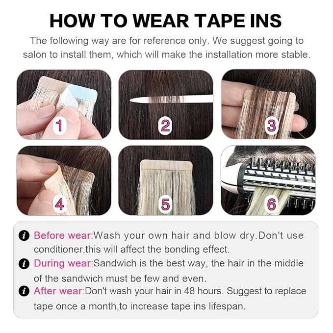 SUYYA Tape in Hair Extensions Human Hair Off Black 28 Inch 60g/pack 20pcs Straight Seamless Skin Weft Tape in Real Human Hair Extensions(28inch #1B Off Black)