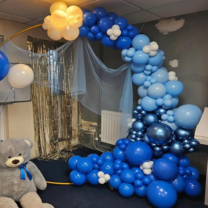 Blue Balloons Balloons Arch Kit, 18 12 10 5 inch, Baby Shower, Graduation Party - Image 6