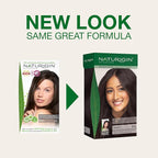 Naturigin Permanent Hair Color, 2.3 Ebony Black, Ammonia Free, 100% Gray Coverage, Nourishing Natural Formula, For All Hair Types, Long-Lasting, Vegan & Cruelty-Free, 1 Pack