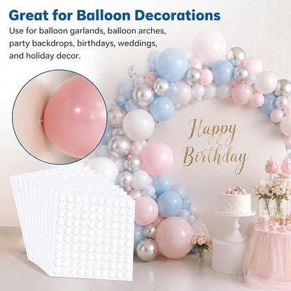 Glue Dots Double Sided 1500 Pcs Clear Removable Adhesive Sticky Dots Tabs | - Image 5