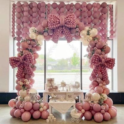 Dusty Pink Linking Balloons, Quick Linked Balloon - Image 7