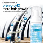 5% Minoxidil Foam for Men, Minoxidil for Women Hair Growth, Infused with Biotin, Hair Growth Treatment, Foam Hair Regrowth Treatment for Hair Thinning Receding Hairline,(2 oz Bottle), 3-Pack