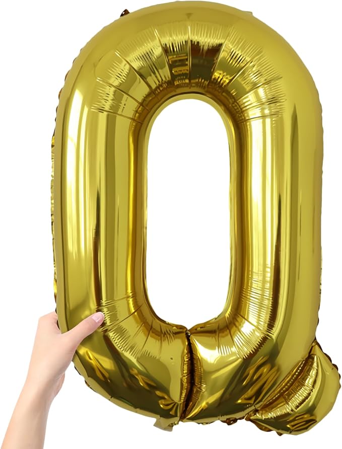 Letter Balloons Gold Party Balloon - Image 2