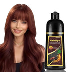 Brown Hair Dye Shampoo, Hair Color Shampoo for Women Men, Long Lasting Cherry Brown Hair Dye, Colors in Minutes, Champu Para Pintar el Cabello, 16.90 Fl Oz