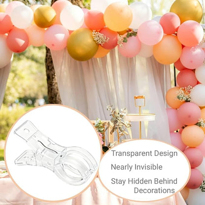 10 Pcs Balloon Arch Clips, Strong Reusable, 3.5'' Grip Clips - Image 4
