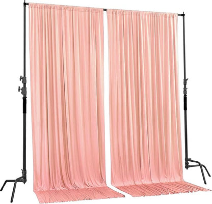 AK TRADING CO. Polyester Backdrop Drapes Curtains Panels - Image 3