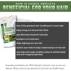 Henna Hair Color, Neutral Henna Powder for Hair Growth 100 Grams, Cassia Obovata Powder, Organic, Dye Free